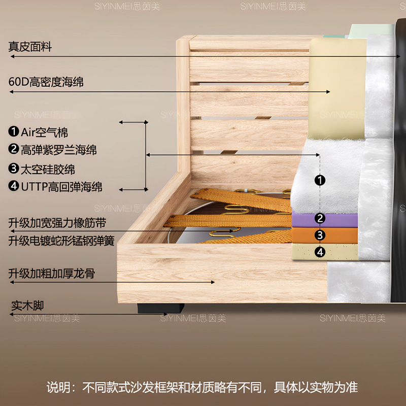 2.4m棉麻布艺康纳利沙发意式设计师大平层别墅横厅大户型转角组合沙发